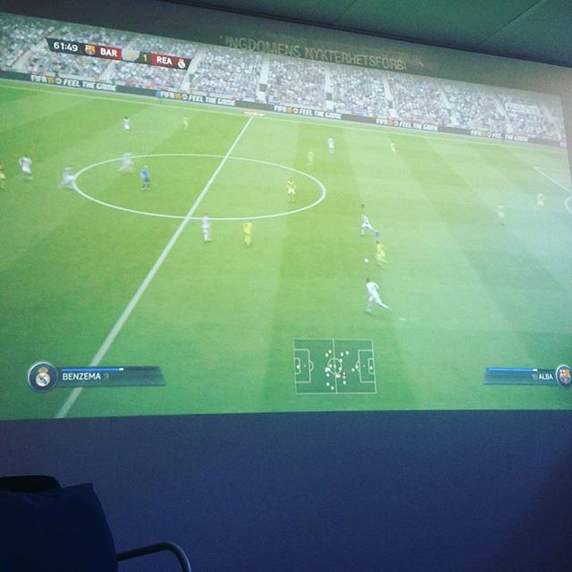 instabild – Fifa pågår